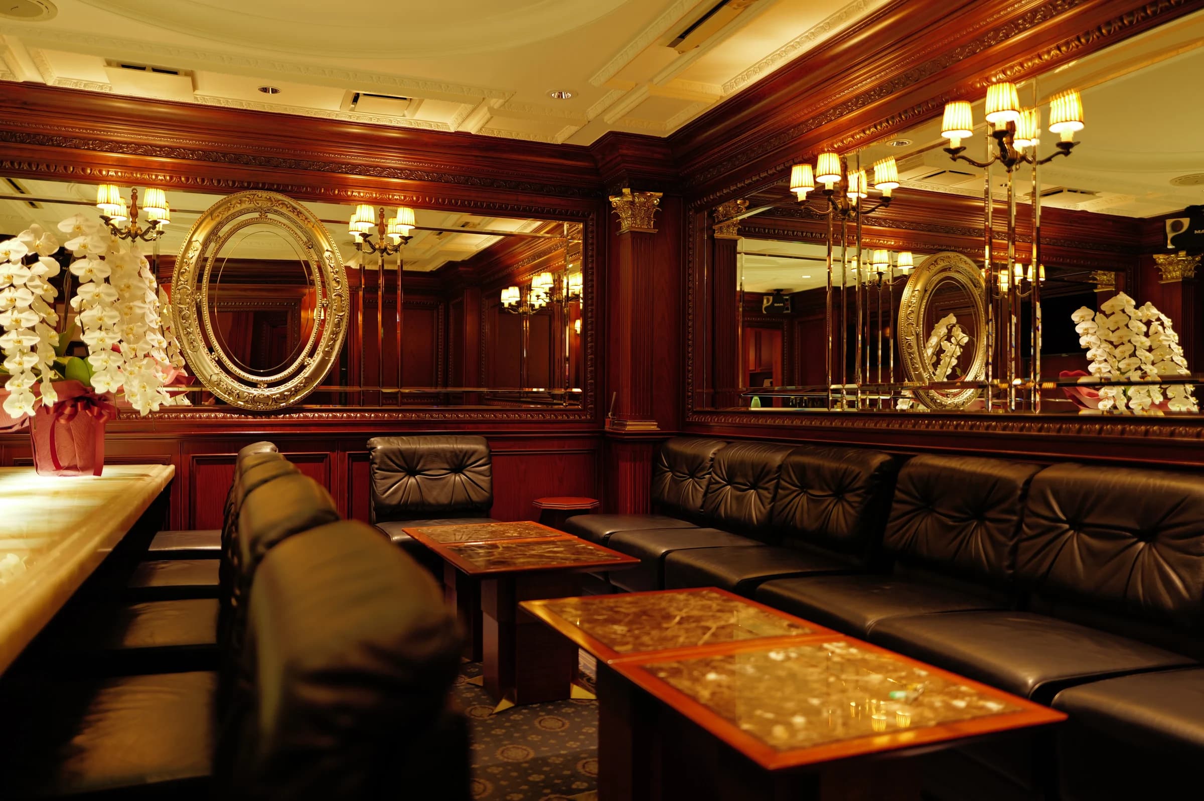 Sofa seating in the lounge